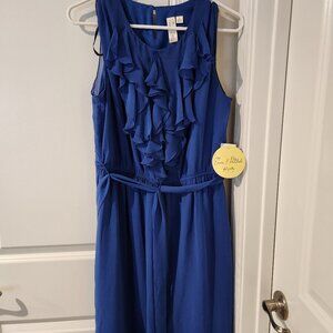 Royal blue summer dress